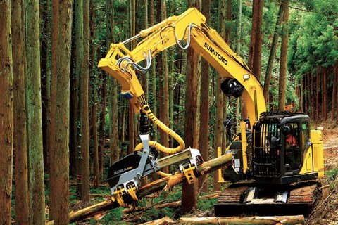 マテリアルハンドリング仕様 SH250-7MH（グラップル仕様