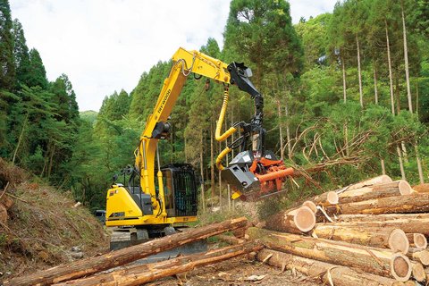 後方超小旋回ショベル SH135X-7 | 住友建機株式会社