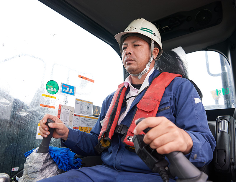 株式会社京和土建 沖縄県那覇市字識名 住友建機のict施工