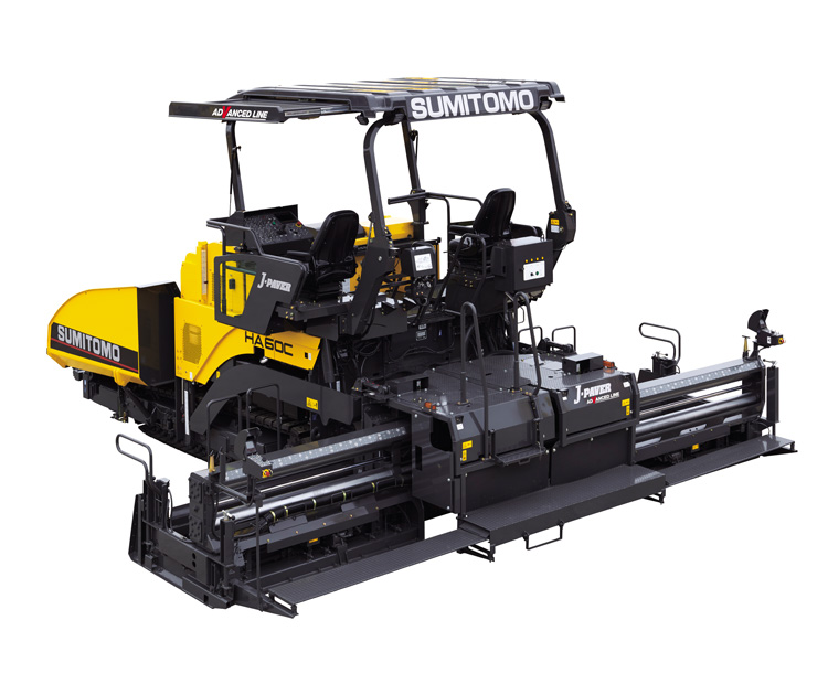 J-paver SUMITOMO HA60W アスファルトフィニッシャ 新型アスファルトフィニッシャ（HA60W-11 / HA60C-11）の発売について