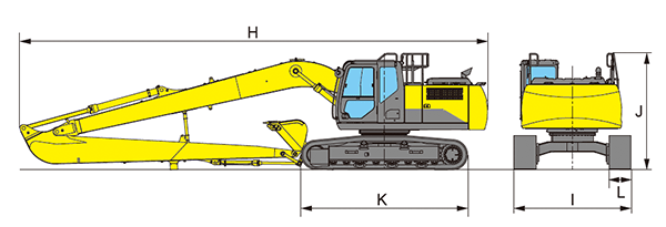 超ロングリーチ SH200LC-7LR | 住友建機株式会社