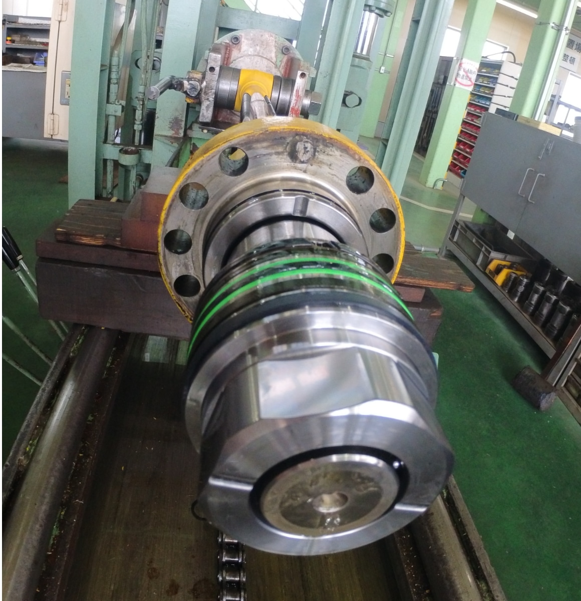 シリンダー分解工程